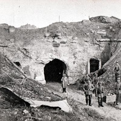 Troupes allemand au Fort de Loncin